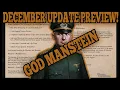 GOD MANSTEIN! December Update Preview World Conqueror 4