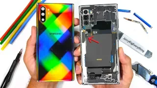Samsung Note 10 Teardown TWO Wireless Chargers 