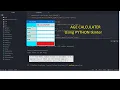 Designing Age Calculator using Python Complete Detailed Python GUI Project Tutorial