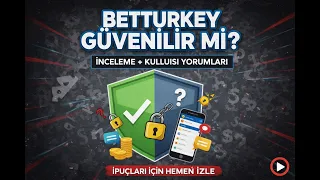 GÜVENİLİR BAHİS SİTELERİ / BETTURKEY Güvenilir mi?