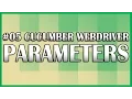 Cucumber JVM Selenium WebDriver 05 Parameter Tutorial QAShahin