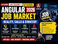 Angular Job Market Reality 2026 Interview Calls ATS Naukri Strategy Hiring Live Connect