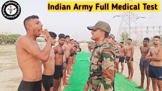 indian army medical test full process in hindi gd clerk technical tradesman agniveer