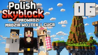 Minecraft Polish Skyblock #06 - Wyspa pustynna @Wojtusialke @GuGaGamerka