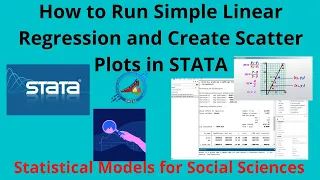 How to Estimate Simple Linear Regression with Scatter Plot in STATA