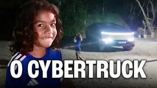 REAÇÃO DE APOLO VENDO NOSSO CYBERTRUCK