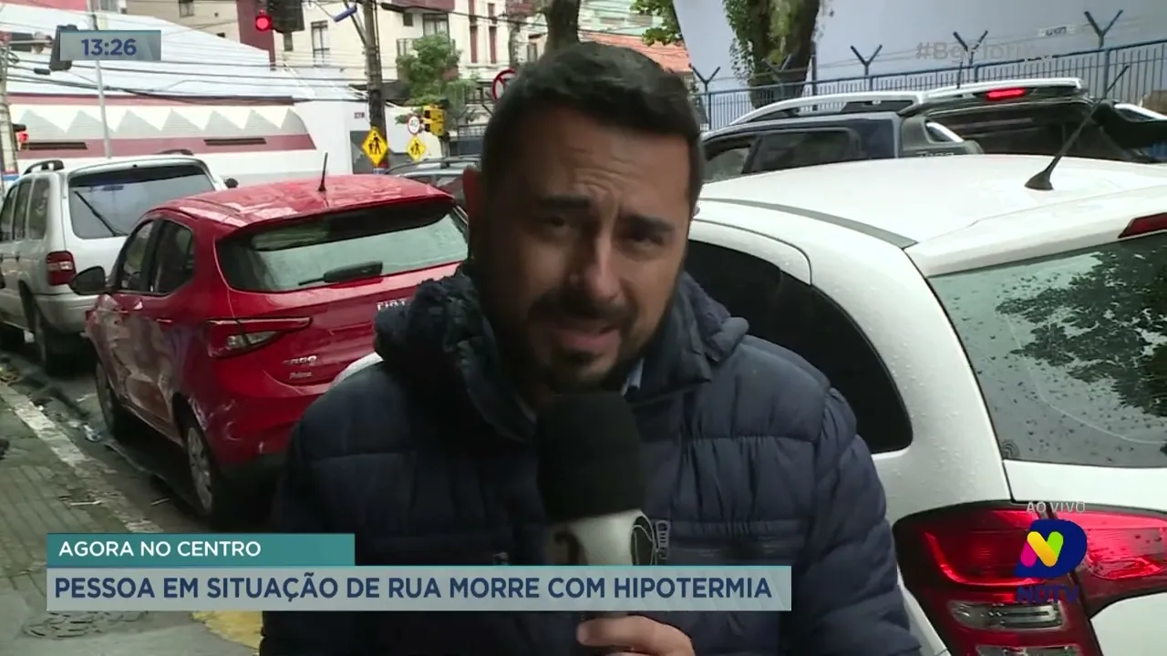 Homem morre de frio no Centro de Florianópolis
