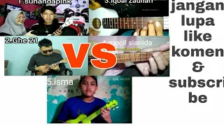 Download Adu skill ukulele tingkat dewa sunandapink vs ghe21 vs iqbal jauhari vs mocil sianida vs isma MP3