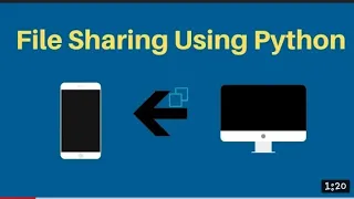 Share files with python between http server