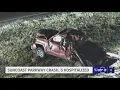 5 hospitalized after crash in Hernando County