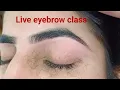 eyebrow ll thick to thin eyebrow threading tutorial