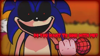 fnf but its sonic exe q u a l i t y e d i t i o n friday night funkin vs sonic exe