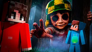 Sobreviví al CHAVO MALDITO con MagaGames en Minecraft!