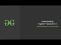 Understanding register keyword in C GeeksforGeeks