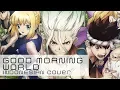Download Lagu 【djalto】 Good Morning World (Indonesian Cover) - Dr. Stone OP 1 | LIVE PERFORMANCE ANNOUNCEMENT