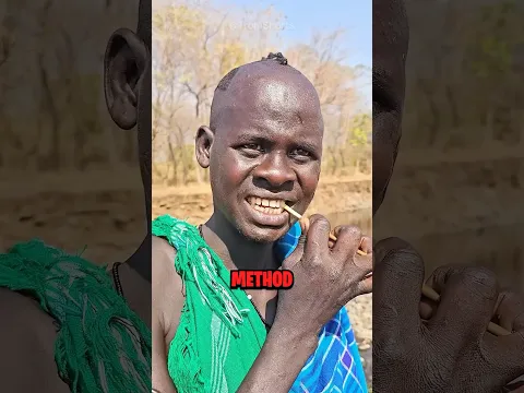Secret Tribal Tooth Brush Keeps Teeth Clean‼️😱
