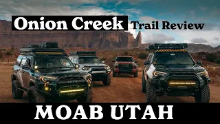 The best scenic trail in Moab Utah - Onion creek trail review