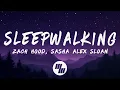 Download Lagu Zach Hood \u0026 Sasha Alex Sloan - Sleepwalking (Lyrics)