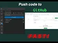 Push Code to GitHub Using VSCode Source Control Fast Easy Tutorial