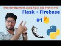 Firebase Connection with Python Web Development Using Flask and Python