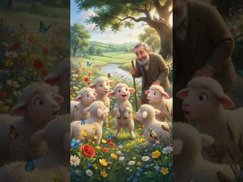 🐑 El Cordero que No Seguía al Rebaño | Un Cuento Infantil sobre Pensar Diferente 🌿✨