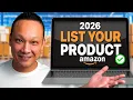 How to List Your Product on Amazon Seller Central 2026 Step by Step