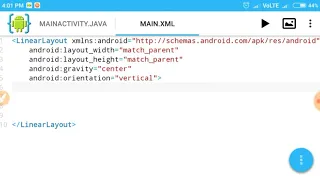 Simple EditText value Print in Textview Using Button in Aide in Android