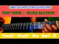 FIRST RODEO // KELSEA BALLERINI // SIMPLE EASY INTRO TUTORIAL GUITAR CHORDS