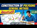 Construction of Polygons General Method Engineering Drawing by Subhodaya