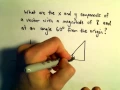 Finding the Components of a Vector Ex 1