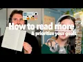 reading habits to TRANSFORM your daily routine habit stacking books attainable goals etc