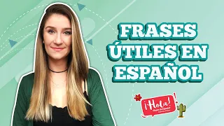 Aprenda frases úteis em espanhol.
