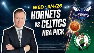 Charlotte Hornets vs Boston Celtics - NBA Pick l Wednesday 26 l Vernon s Picks Predictions
