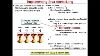 Java Atomic Classes and Operations Applying Java AtomicLong