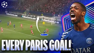 ALL Paris Saint-Germain Goals From Champions League Winning Seasons