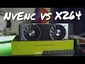 Nvidia s RTX NvEnc is beyond impressive GPU encoding explanation x264 Medium Comparison