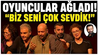 Serhat Kılıç’ın cenaze töreninde oyuncular gözyaşlarını tutamadı! "Biz seni çok sevdik!"