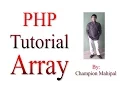 Learn PHP Tutorial 16 Array and different way to create array