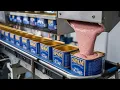 How Millions of SPAM Cans Are Made in a Factory Canned Meat Factory Process