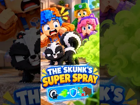 Why Do Skunks Smell SO Bad?! 𦨠#shorts