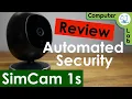 SimCam 1s Review - Fully Automated Secuiry Tracking Camera with local security footage storage