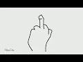 Middle finger