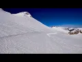 Snowboarding Across Mammoth Mountain Eagle Lodge to McCoy Station GoPro
