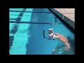 Olympic Gold Medalist Katie Ledecky Swimming with Cup of Chocolate Milk on her Head