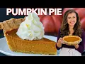 Download Lagu The BEST PUMPKIN PIE RECIPE I've Ever Made | Thanksgiving Dessert