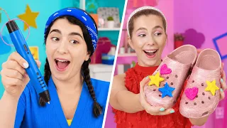 CUTE MINIATURES & KAWAII CRAFTS! 🖊️🎨 Easy 3D Pen Ideas for Beginners by 123 GO! Challenge