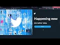 Twitter Login Page Clone - HTML CSS