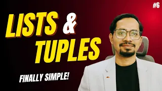 Python Lists Tuples Explained in Hindi Mutable vs Immutable Python Full Course 2025