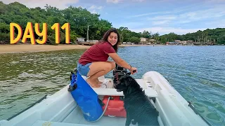 Installing 2 must-haves for a Cruising Sail Boat— Sailing Yabá 242