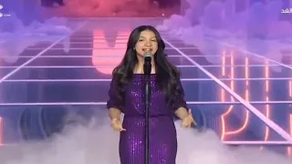 برنامج نجوم الغد نصف نهائي جزء الاول المسابقه مايا ناصف 